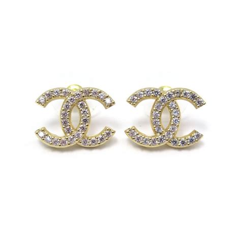 chanel boucles d oreilles|Chanel cc earrings original.